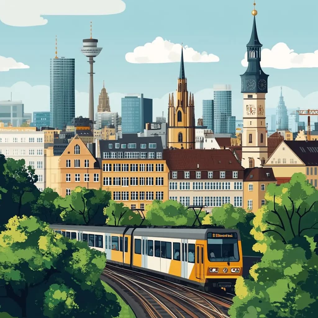 Dortmund skyline